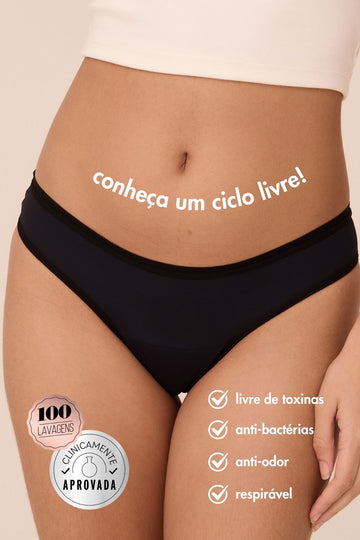 calcinha absorvente - xodó grls