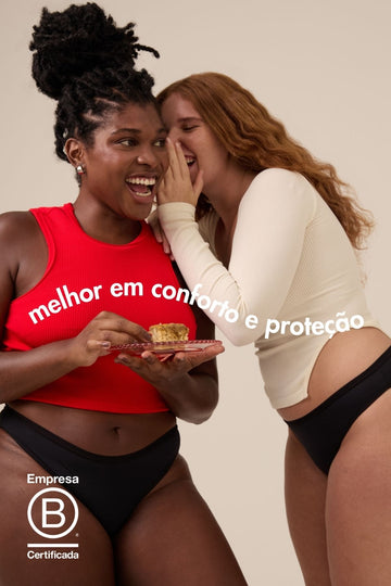 calcinha absorvente - xodó grls